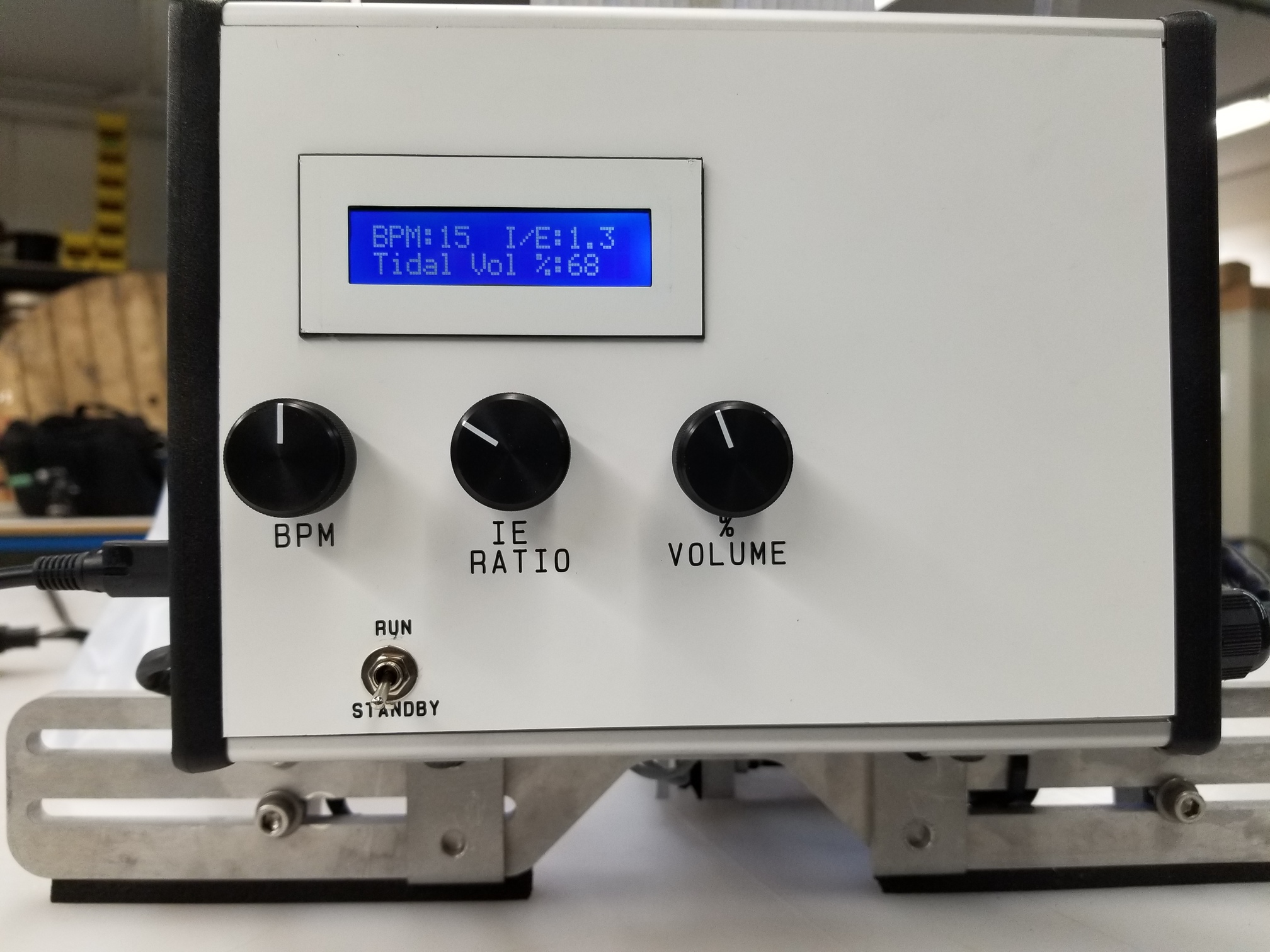BVM-HALO-VENT-2.1 controls